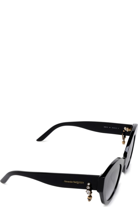 Alexander McQueen Eyewear Eyewear for Men Alexander McQueen Eyewear Am0417s Black Sunglasses