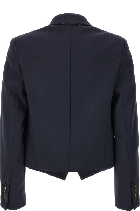 Brunello Cucinelli Coats & Jackets for Women Brunello Cucinelli Cropped Blazer