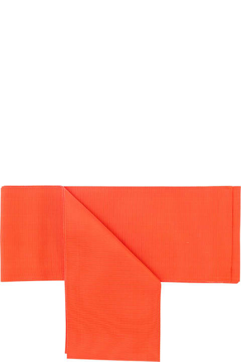 Sara Roka Scarves & Wraps for Women Sara Roka Orange Monochrome Sash In Cotton Blend Woman