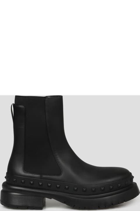 M-way Rockstud Ankle Boot