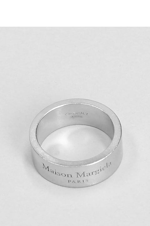 Maison Margiela Rings for Men Maison Margiela Logo Ring