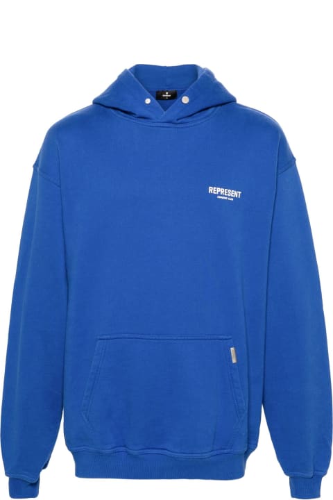 REPRESENT Fleeces & Tracksuits for Men REPRESENT Represent Sweaters Blue