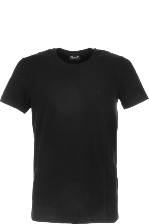 Dondup for Men Dondup Black Stretch Jersey T-shirt