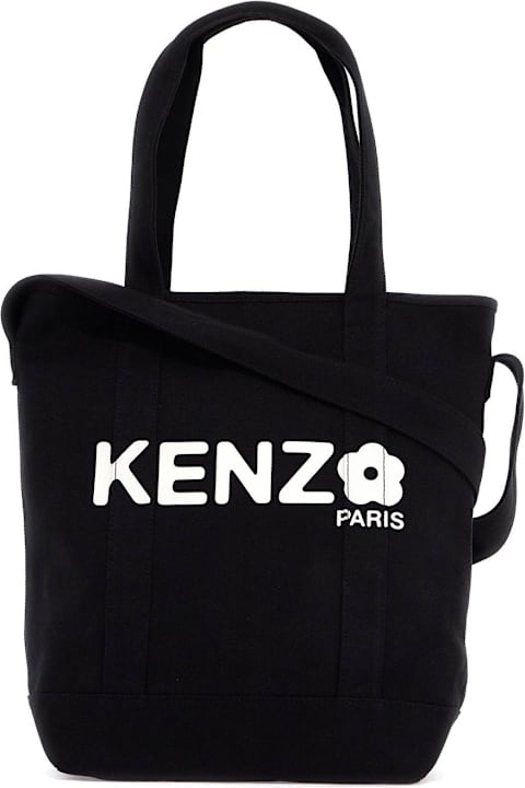 Kenzo لـ Women Kenzo Utility Logo-printed Tote Bag