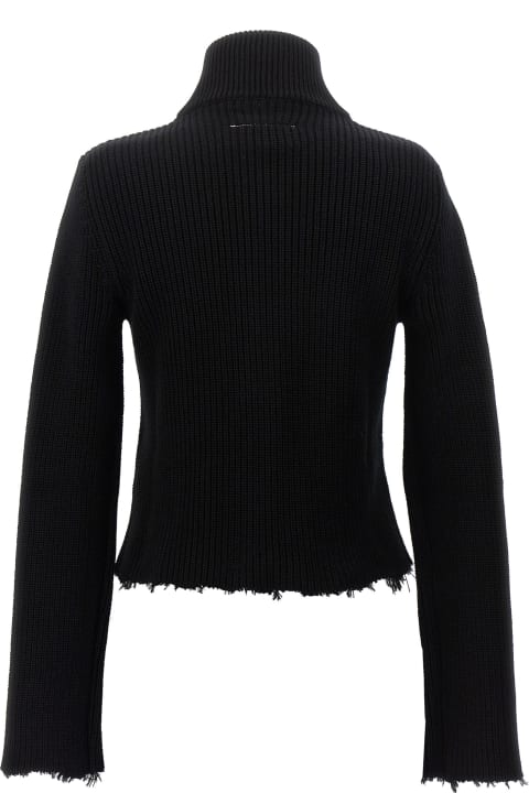 Sweaters for Women MM6 Maison Margiela Zip Cardigan