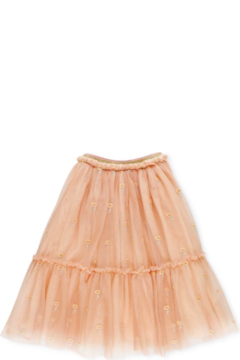 Fashion for Girls Stella McCartney Sunflower Embroidery Skirt