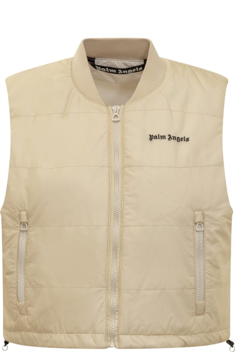 Palm Angels for Women Palm Angels Padded Vest With Logo