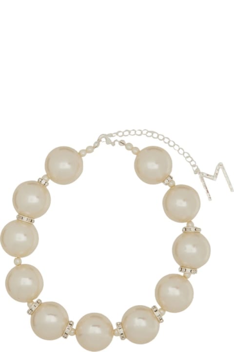 Magda Butrym Necklaces for Women Magda Butrym Oversized Pearl Necklace