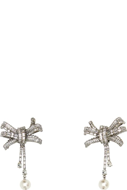 Alessandra Rich Jewelry for Women Alessandra Rich Embellished Metal Earrings