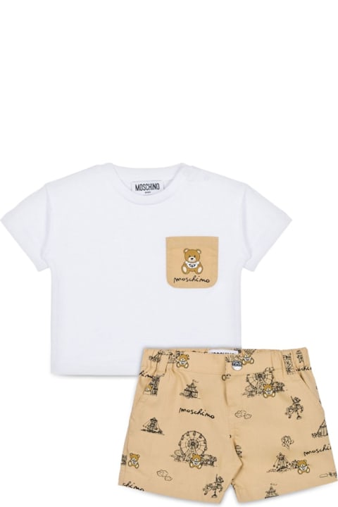 Moschino Bodysuits & Sets for Baby Boys Moschino T-shirt And Shorts Set