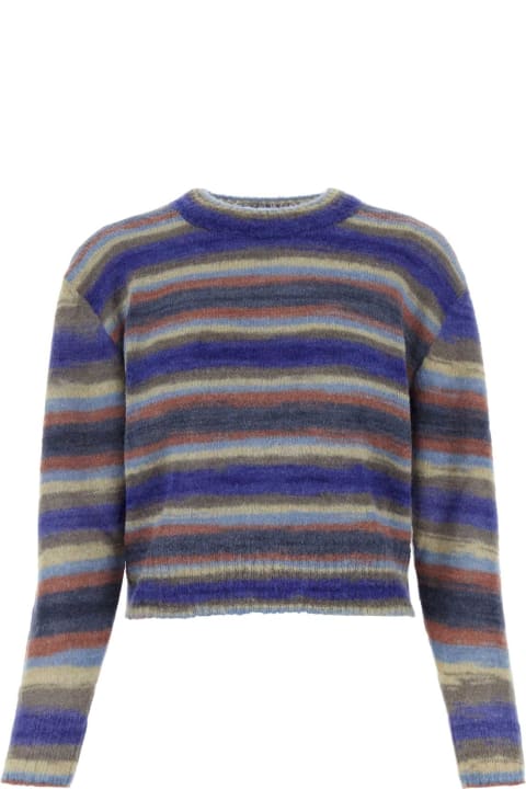 A.P.C. for Women A.P.C. Embroidered Mohair And Alpaca Blend Abby Sweater