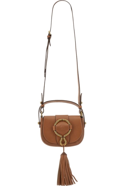Il Bisonte for Women Il Bisonte "loop" Bag With Logo Engraving