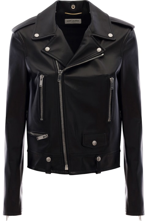 Saint Laurent Coats & Jackets for Women Saint Laurent Motorcycle Jacket