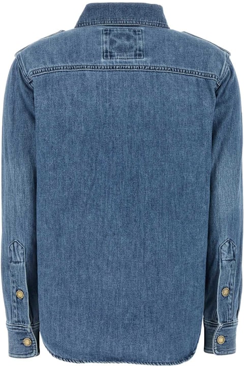 Michael Kors ملابس علوية لـ السيدات Michael Kors Denim Shirt