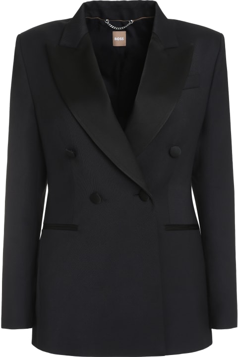 Hugo Boss Coats & Jackets for Women Hugo Boss Jatuxa Double-breasted Jacket