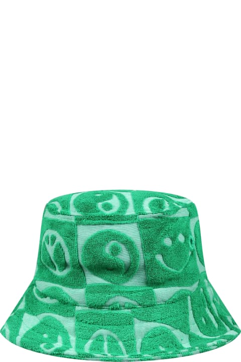 Molo Accessories & Gifts for Boys Molo Green Cloche For Kids With Yin And Yang