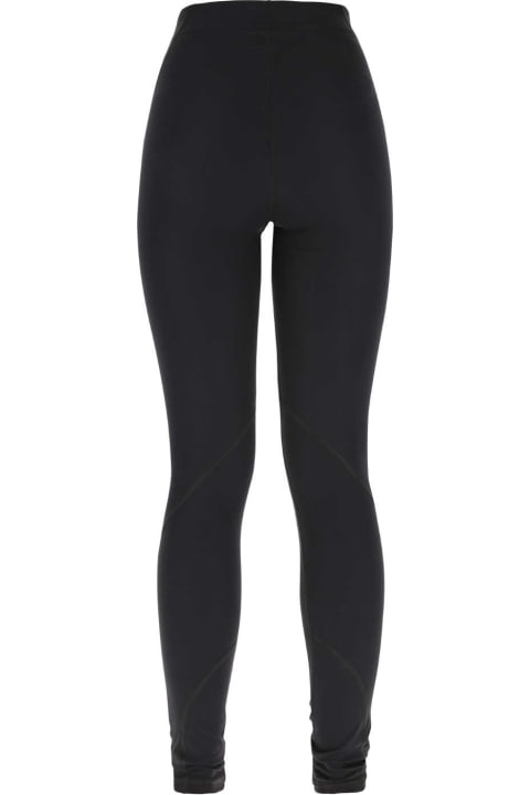 Pants & Shorts for Women Jil Sander Black Stretch Nylon Leggings
