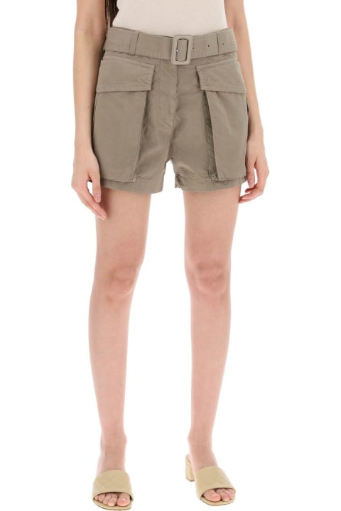 Dries Van Noten Pants & Shorts for Women Dries Van Noten Belted Cargo Shorts
