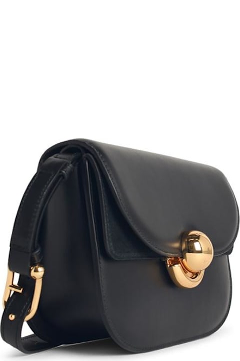 Furla for Men Furla 'sfera' Mini Bag In Black Leather