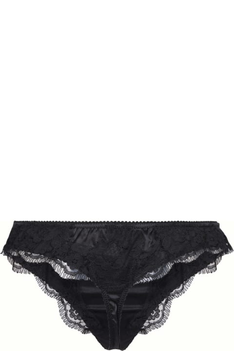 Dolce & Gabbana Underwear & Nightwear for Women Dolce & Gabbana Elegant Black Briefs