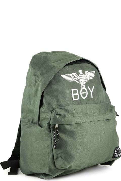Olive Green Boy Eagle Backpack