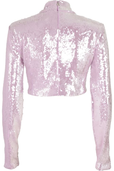 Rotate by Birger Christensen for Women Rotate by Birger Christensen Sequin Turtleneck