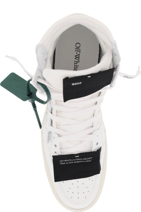Off-White Shoes for Men Off-White 3.0 Off-court Leather High-top Sneakers