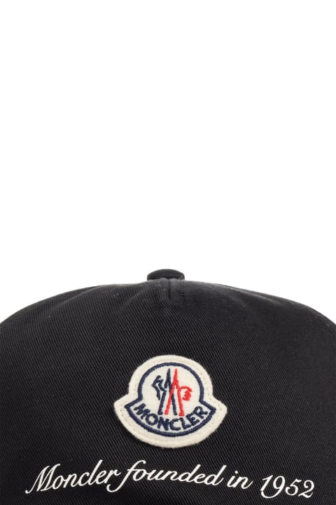 Moncler for Men Moncler Moncler Baseball Cap With Logo