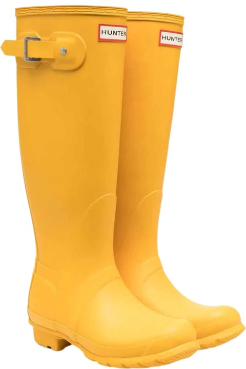 Yellow Boots Unisex Kids