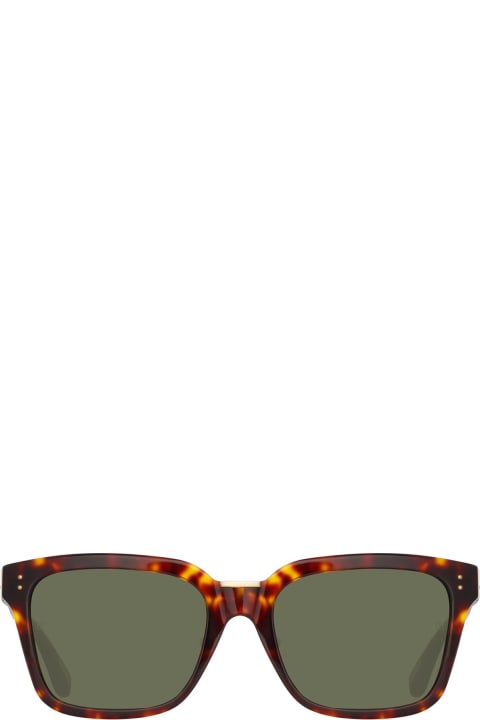 Linda Farrow Eyewear for Women Linda Farrow Lfl1322 T - Shell / Yellow Gold Sunglasses