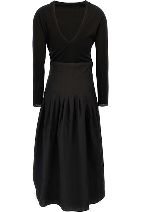 Fabiana Filippi فساتين لـ السيدات Fabiana Filippi Wool And Cotton Dress