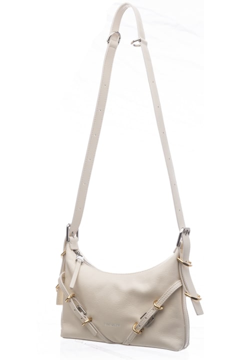 Givenchy Shoulder Bags for Women Givenchy Ivory Mini Voyou Bag