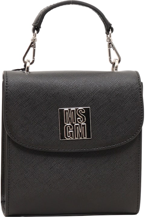 Homeware MSGM Eco-leather Mini Bags Girl Nero/black