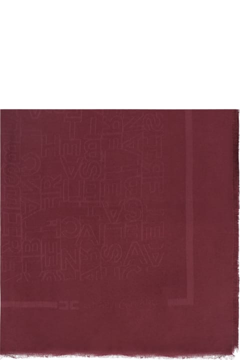 Homeware Elisabetta Franchi Jacquard Scarf