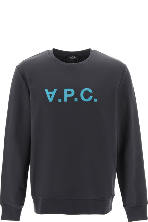 A.P.C. for Men A.P.C. Flock V.p.c. Logo Sweatshirt