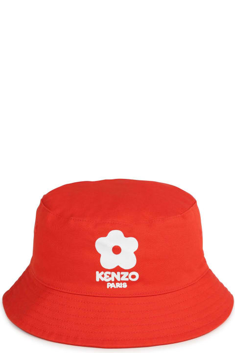 Kenzo Kids Kenzo Kids Cappello Con Applicazione