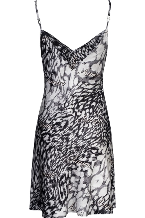 AMIRI Dresses for Women AMIRI Leopard Mini Slip Dress