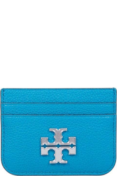 Accessories for Women Tory Burch Logo Plaque Card Holder