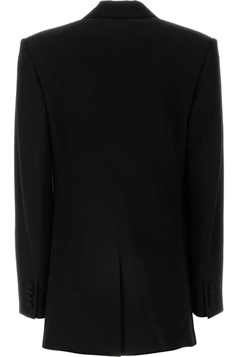 Saint Laurent Clothing for Women Saint Laurent Black Creme Blazer