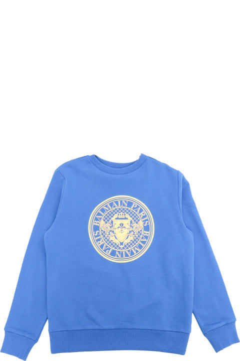 Balmain for Boys Balmain Logo Sweatshirt
