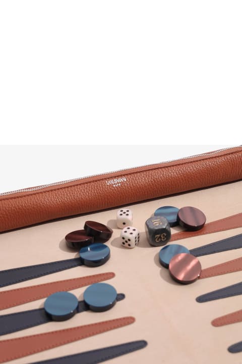 Home Décor Larusmiani Roll-up Table Backgammon Game