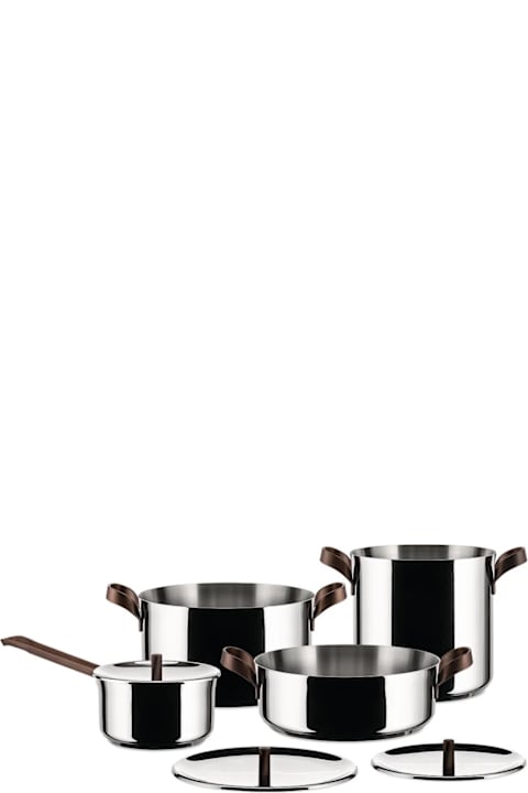 Alessi Tableware Alessi Edo Set Pentole 7 Pezzi