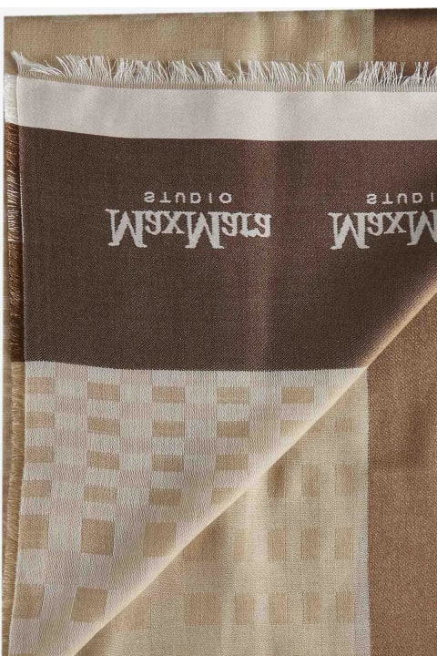 SportMax Scarves & Wraps for Women SportMax Hans Silk, Wool And Cotton Stole