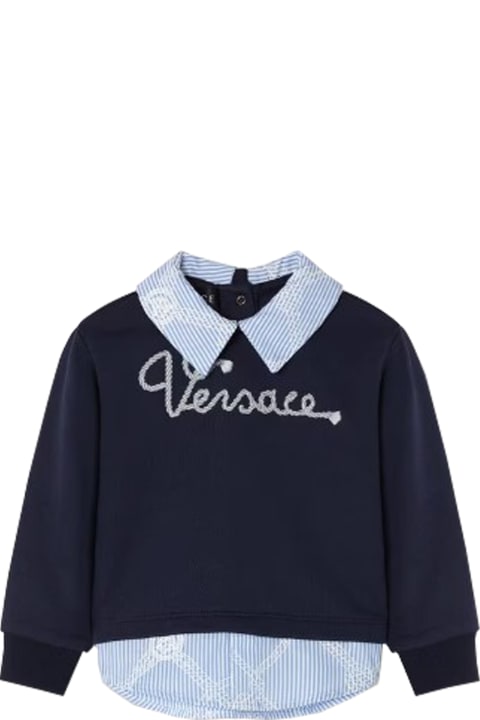 Versace Topwear for Baby Boys Versace Sweatshirt