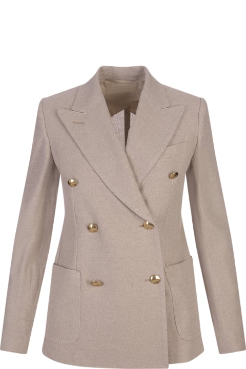 Max Mara Coats & Jackets for Women Max Mara Beige Vanadio Blazer