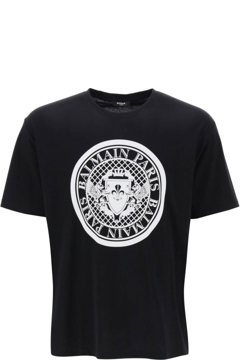 Balmain for Men Balmain Logo Medallion T-shirt