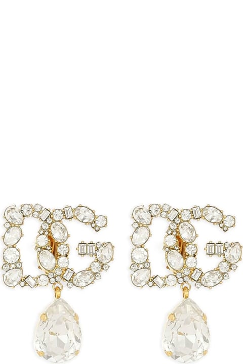 Dolce & Gabbana Jewelry for Women Dolce & Gabbana Logo Earrings