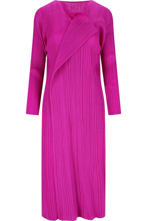 Pleats Please Issey Miyake for Women Pleats Please Issey Miyake 'light Wave' Pleated Midi Dress