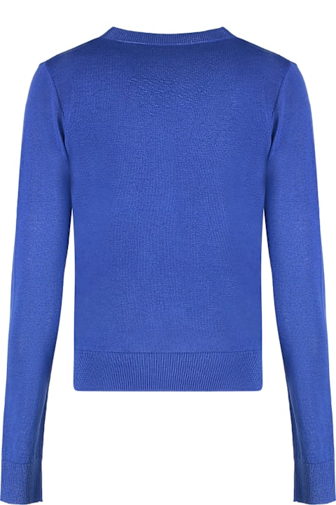 Weekend Max Mara for Men Weekend Max Mara Coordinated Blue Knitwear