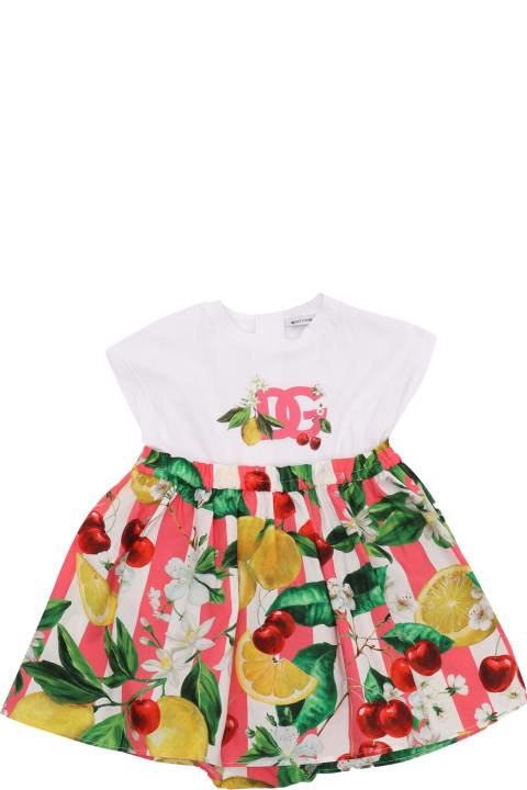 Dolce & Gabbana for Kids Dolce & Gabbana D&g Dress With Prints